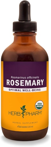 [BRSWIY37AEFGEDLG] Herb Pharm Certified Organic Rosemary Liquid Extract - 4 Ounce