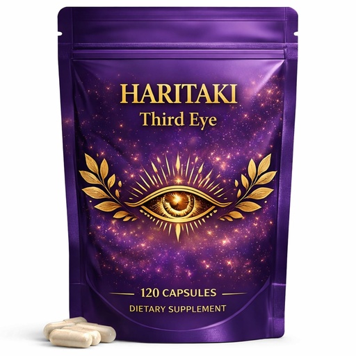 [BRSRGHQHBAPB4F3L] Haritaki 𝐓𝐡𝐢𝐫𝐝 𝐄𝐲𝐞 Capsules – Terminalia Chebula Haritaki Supplement for Gut Wellness, Supports Natural Energy and Daily Focus, Vegan & Gluten-Free, 120 Capsules