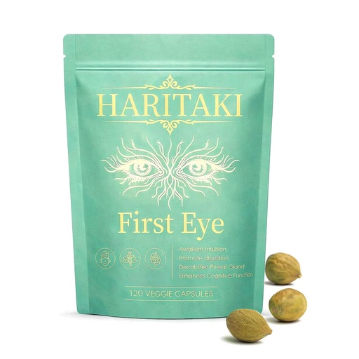 [BRSRGZALO57BYHLG] Haritaki First Eye Capsules, Pure Terminalia Chebula Extract for Mental Clarity, Awaken Intuition, Inner Balance Energy & Digestive Support (1)