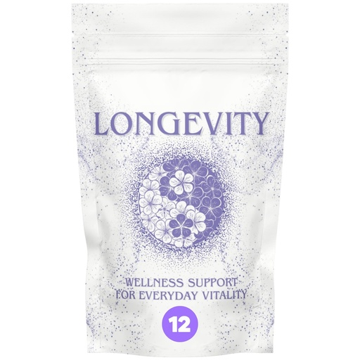 [BRSREGQLB4HWMFDH] Longevity Bioenergetic Wellness Patches – Vagus Nerve Support for Balance, Vitality & Everyday Wellness - Non-Transdermal, Drug-Free, Ingredient-Free (12 Pack)