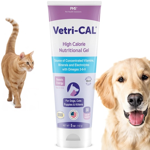 [BRSREZTQBNYQODT6] High Calorie Nutritional Gel for Dogs, Cats, Puppies & Kittens – Appetite Booster with Omega 3-6-9, Vitamins A-D-E-B – Recovery & Energy Support – Tasty Malt Flavor – 5 oz Tube