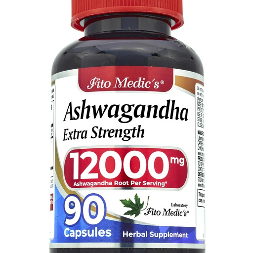 [BRSRACD5PJ5GGYDB] FITO MEDIC'S Lab | Ashwagandha | ashwagandha Supplements | ashwagandha Capsules | 90 Capsules