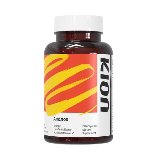 [BRSW2EIPDECQ2YLK] Kion Aminos Essential Amino Acids Capsules | The Building Blocks for Muscle Recovery, Reduced Cravings, Better Cognition, Immunity, and More | 30 Servings