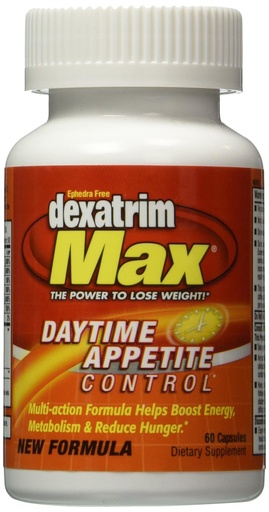 [BRSREAA2DNYR4HLD] ILIOS Dexatrim Max Daytime Appetite Control – Appetite Suppressant & Weight Loss Supplement for Men and Women – Helps Support Energy & Metabolism – 60 Capsules Packaging