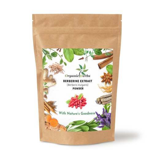 [BRSRGAT7CMBWYCLU] Berberine Extract | Berberis Vulgaris Powder Pure & Natural (100 Gram/3.5 Oz)