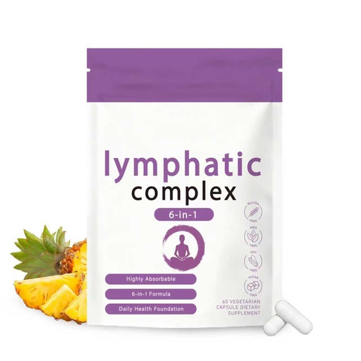 [BRSRGBANCEPQOCLZ] 6-in-1 Lymphatic Complex ，60pcs/1bag