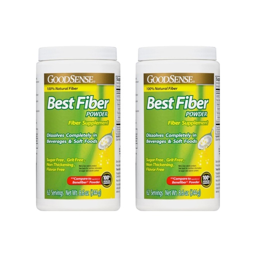 [BRSRGGL2AECGAYDU] GoodSense Sugar-Free Fiber Powder 8.6 Oz (Pack of 2)