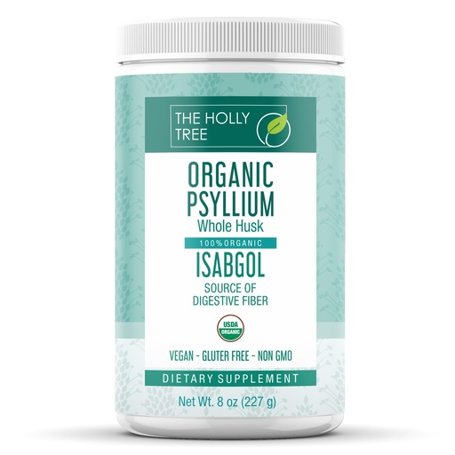 [BRSRAGILCJ5QEYI6] Psyllium Husk Powder Organic 8 oz - Isabgol Powder Product of India - Whole Psyllium Husk Fiber for Digestive Health & Regularity - Gluten-Free, USDA Organic, Kosher