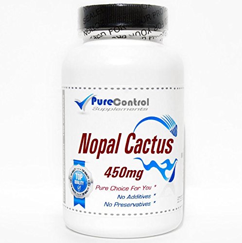 [BRSWKZI7AAIAGEQV] Nopal Cactus 450mg // 90 Capsules // Pure // by PureControl Supplements