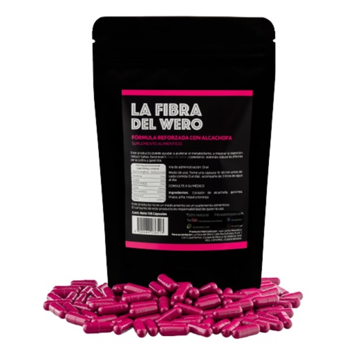 [BRSW22Q3OICAE3A6] FIBRA DEL WERO | Cactus Fiber with Artichoke | 100% Natural Supplement | Package “Month and a Half”