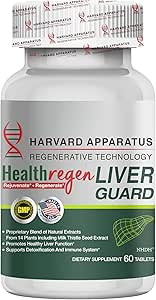 [BRSRAGIDOUNB42Y6] Harvard Apparatus Regenerative Liver Guard 180 Tablets - Liver Cleanse Detox & Repair, Fatty Liver Support Renew Supplement, 14+ Herbs with Silymarin Milk Thistle, Artichoke, Dandelion and More