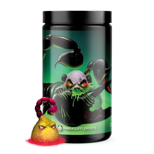 [BRSRYYYNCAHRMCL3] Underground Bio Labs: Panda Supps Pandamic, Extreme Pre Workout for Maximum Performance, Pump, and Focus (40 Scoops) (Sour Pink Lemonade)