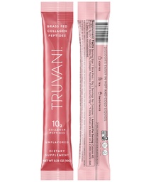 Truvani Hydrolyzed Collagen Peptides | Unflavored | 1 Serving | 10g Grass-Fed Collagen Protein Powder | Promotes Hair, Nail, Skin, and Joint Health | Keto | Gluten & Dairy Free | Women & Men