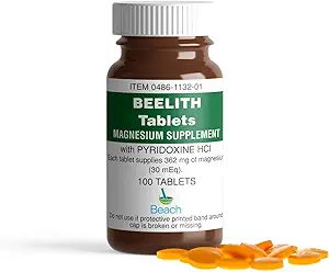 [BRSWIZQFCADRG2TG] Tablet 3 Pack (Magnesium Supplement with and Pyridoxine Hcl) - 3 X 100 Tab