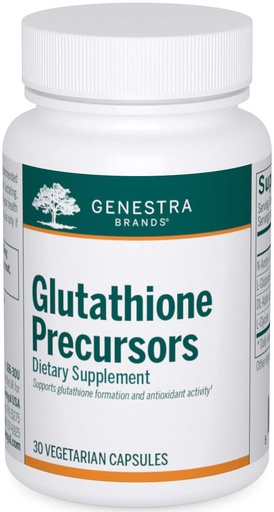 [BRSWKYIMCUOAC3TC] Genestra Brands Glutathione Precursors | Antioxidant Support Supplement | 30 Capsules