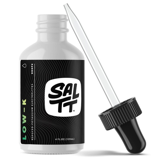 [BRSW2AYBCUNRUHI7] SALTT Low-K Fasting Drops | Sodium and Ionic Magnesium Fasting Supplement | Intermittent Fasting Mineral Supplements | Electrolyte Replenisher | 120ml Dropper Bottle