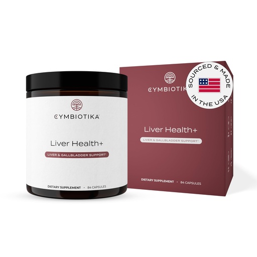 [BRSROHT4BUHQMELO] CYMBIOTIKA Liver Supplement with Vitamins & Herbs for Liver Support, Health, Cleanse and Repair, Helps Metabolism and Digestion, Gluten Free, Vegan, Plant Based, and Non GMO, 84 Capsules, 28 Servings