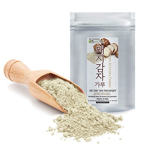 [BRSWKHQQOIEAI3L4] [Korean Herbal Powder] 100% Natural Jerusalem Artichokes Powder/돼지감자가루 4oz (113g)