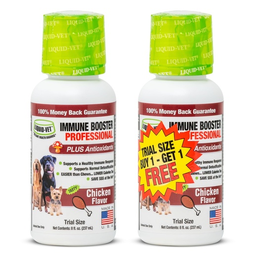 [BRSRAAQ3OEMGCDTU] Immune Support for Dogs – Antioxidant Protection & Gut Health – Inulin, Beta-Glucan & Omega-3s / Fish Oil & More! - Made for Picky Eaters