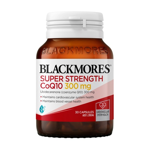 [BRSWGEAPPMGQG2Q6] Blackmores Super Strength CoQ10 300mg 30 Tablets
