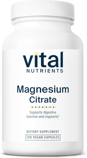 [BRSWIYQFBUOR4CQ5] Vital Nutrients Magnezyum Citrate 150mg | Rahatlaşdırmaq / Dəstək, Dəstək, Dəyir, Kas, Kidney, & Nerve Health * | Vegan Supplement | Gluten, Süt, Soy Pulsuz | 100 Kapsüls