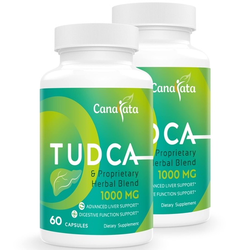 [BRSRMH3QA4BAYETK] TUDCA Liver Support Supplements 1000mg - 120 Vegan Capsules,TUDCA Bile Salts with Milk Thistle Herbal Blend Formula for Cleanse Detox & Repair