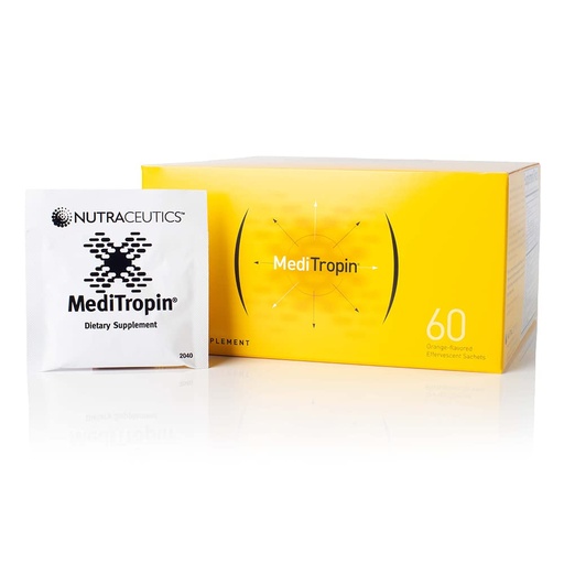 [BRSWIYYOBAPGIFDU] Meditropin – Anti-Aging Amino Acid Supplement for Adults – Supports Natural Growth Hormone Production, Vitality & Recovery – 60 Sachets (2-Pack)