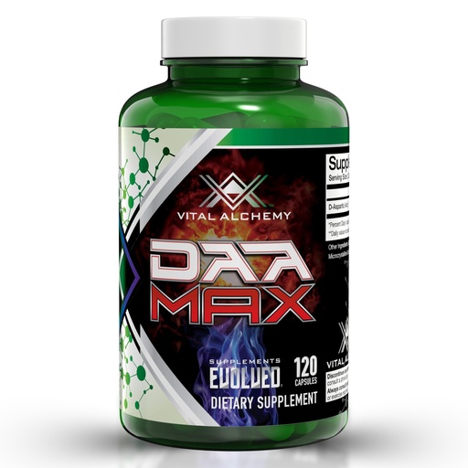 [BRSWGHQKCMIWK2TF] Vital Alchemy DAA MAX Testosterone Booster Supplement for Men with D-Aspartic Acid 1500mg - Male Enhancing Test Boost - Workout, Build Muscle, Energy & Performance 60 Day Supply - Made in USA