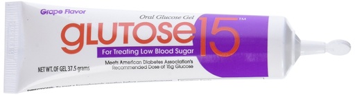 [BRSWIY3QAAIQMC3K] Glucose Gel Tube, Grape, 37.5g, 3 Count