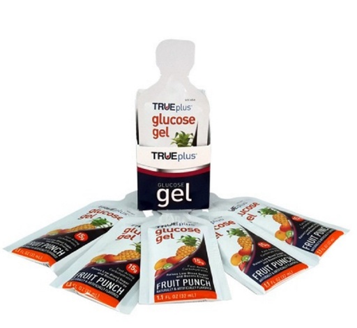 [BRSWIGYICUBW2DY7] TRUEplus Glucose Gel Fruit Punch 6 Pack x 1.1 oz