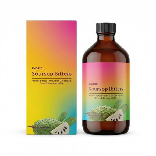 [BRSRGAL4DEMR62D4] Skrmooning Soursop Bitters Liquid - Herbal Tonic with Organic Herbs for Gut Detox, Digestive Wellness, Antioxidant Protection & Daily Energy Vitality, Non-GMO, Gluten Free, 16 fl oz