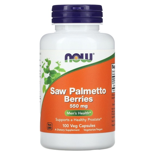 [BRSWIYQEAQDA2ALK] Now Foods Saw Palmetto 550mg 100 Vcaps