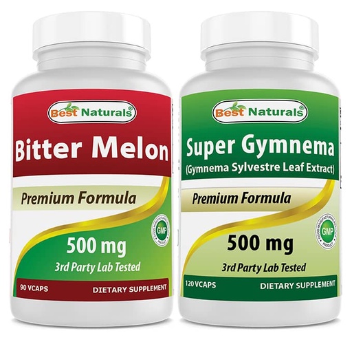 [BRSRMBA6BABAIELP] Bitter Melon 500 mg & Gymnema Sylvestre Extract 500 mg