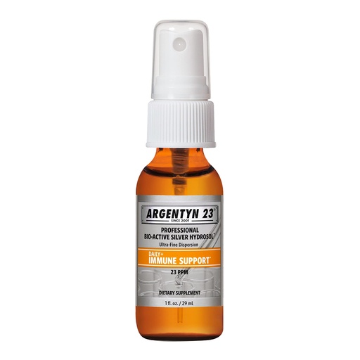 [BRSWKFD3B4FB2DD4] Argentyn 23 Professional Immune Support, Colloidal Silver, Bio-Active Silver Hydrosol, 23 ppm, Fine Mist Spray, 1 Fl Oz