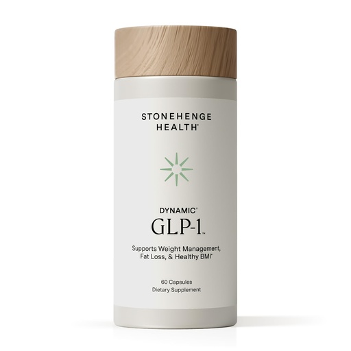 [BRSREAD5DMCGMDQ4] Stonehenge Health Dynamic GLP-1 Nutrition Support Supplement for Women, Men, 550mg Berbevis Berberine 10x Better Absorbed, Akkermansia, DNF-10, Capsifen Support Appetite, Gut Health - 60 Veg Caps