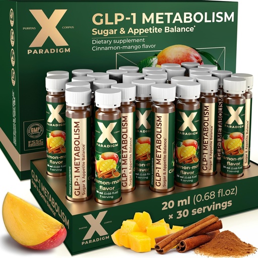 [BRSRGGQ3CBYQK33B] GLP-1 Support Supplement - Craving & Appetite Control - Healthy Weight Management, Gut Health, Metabolic Support - GLP1 Support Drink Mix