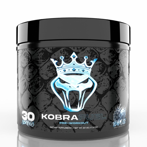 [BRSRGFIQAUDQ4A3U] Pre Workout with Alpha GPC for Focus, Beta Alanine for Muscle, L-Citrulline for Pump, BCAA's for Recovery & Caffeine for Energy (30 Servings, Venom Ice Flavor)