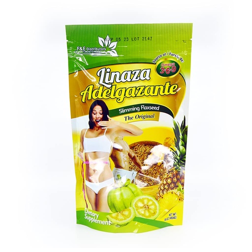 [BRSW22YCBUJWEHQ6] Linaza Adelgazante - Slimming Flaxseed by Farcom / Powder / 16oz - 454gr