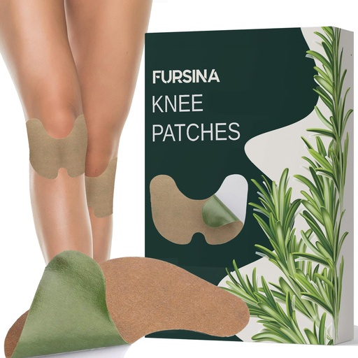 [BRSRO2Y7O4BRQHI4] Knee Patches, Heat Patches for Bone on Bone, Wormwood Extract Knee, Back, Neck, Shoulder - Extra Strength Muscle Joint Product with Herbal Ingredients, Warming Herbal Plaster (12 Count)