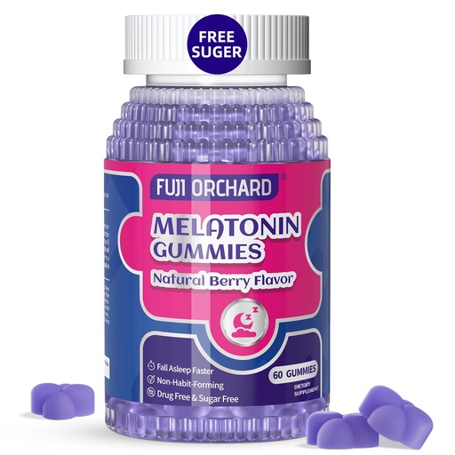 [BRSROAQPOAOQG2Y6] Melatonin Gummies 5mg - Natural Sleep Aid - Sleep Supplement - Sugar Free melatonin Gummies Match with Magnesium Helps You Fall Asleep Faster and Stay Asleep Longer - 60 Gummies Vegan
