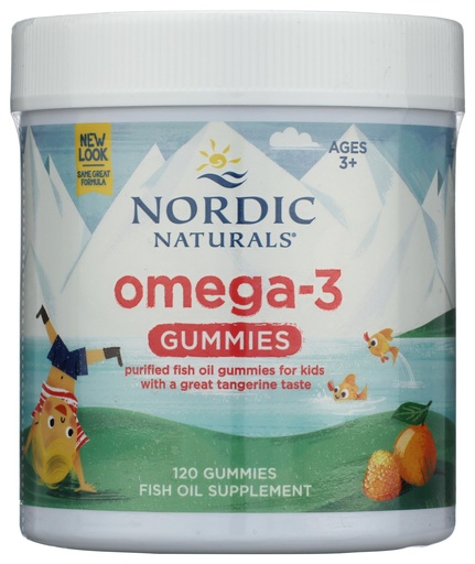 [BRSWGZICOABAI2AV] Nordic Naturals Nordic Omega 3 Gummies, 120 CT
