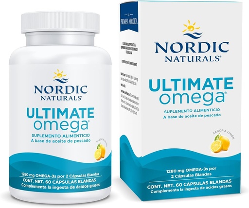 [BRSROCQ7CV6WKDL3] Nordic Naturals, Ultimate Omega 1280 Mg, 60 Count