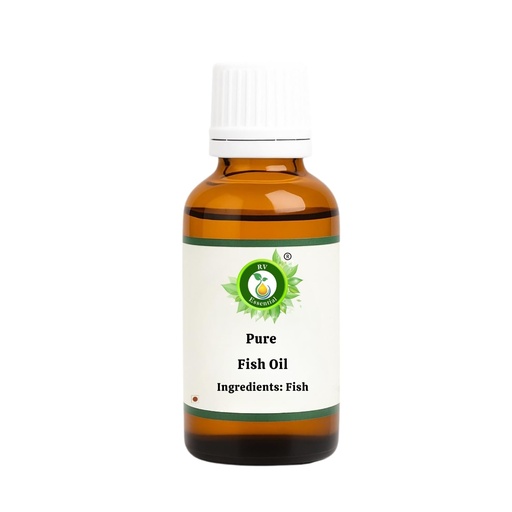 [BRSWGBINBAFRO2TG] R V Essential Pure Fish Oil 100ml (3.38oz)- Cod Liver Fish Oil