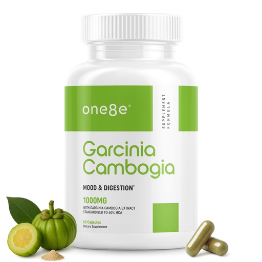 [BRSREGINA4MBGCQ3] Garcinia Cambogia 60 Capsules – Extract for Natural Appetite Control, Metabolism & Digestive Balance