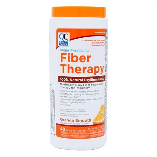 [BRSREZL7OF6AAETF] Quality Choice Sugar Free Fiber Powder Naturally Derived Vegetable Formula 48 Doses Orange Flavor
