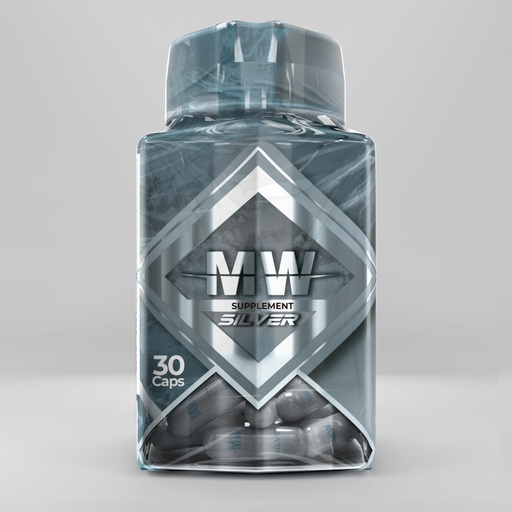 [BRSRE237AVYB63TZ] MW Natural Digestive Support Supplement Silver - Promotes Better Digestion - 30 Capsules