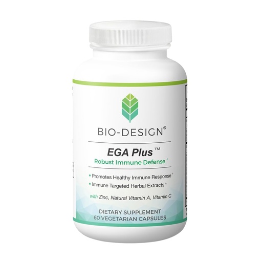 [BRSW2YAZCMCGYYDX] EGA Plus - Robust Immune Support with Zinc, Natural Vitamin A & Vitamin C (60 Capsules)