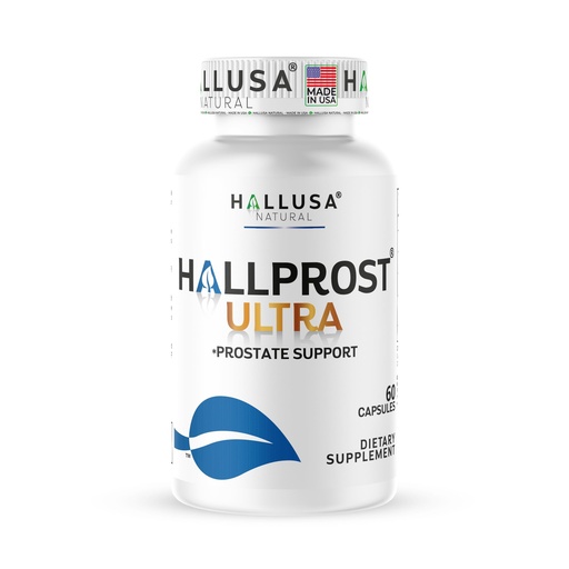 [BRSRAZT7OUIRUYLB] Hallprost Ultra Prostate Health Supplement for Men, 60 capsules - Urinary Tract & Bladder Support, Reduce Frequent Urination, Balance DHT - Saw Palmetto Blend 810mg* - Dietary Supplement