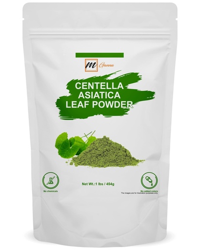 [BRSREGQBDN5AOHIY] Pure Natural Gotu Kola Powder, Centella Asiatica Herbal Supplement for Skin, Hair, Health, No Additives, No Preservatives, 1 Pound