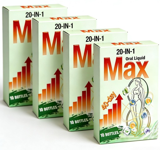 [BRSRGHQPOF5RAEY3] 20-in-1 Liquid Drops Max, Certified, with Cactus and Chili Pepper Extracts, a Wellness Support Formula Designed for Adults